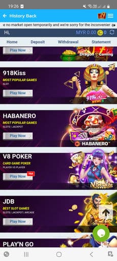a9 play slot game