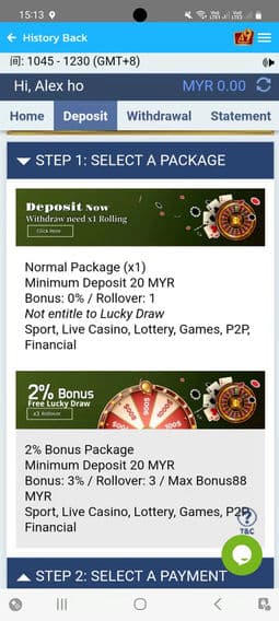 Steps How To Deposit and top up a9play 2