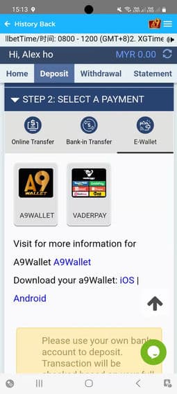 Steps How To Deposit and top up a9play 3