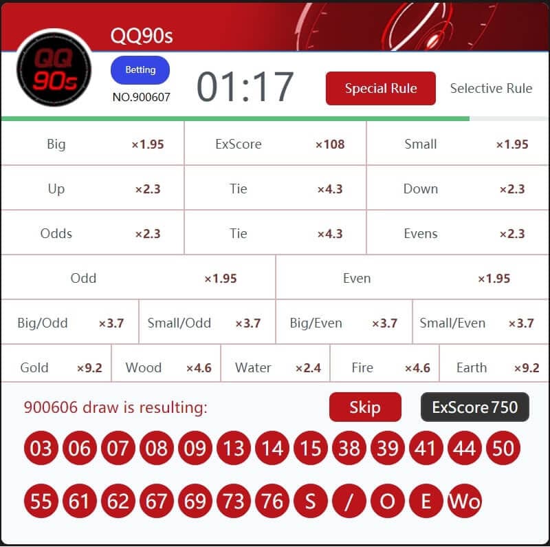 thai lottery betting type